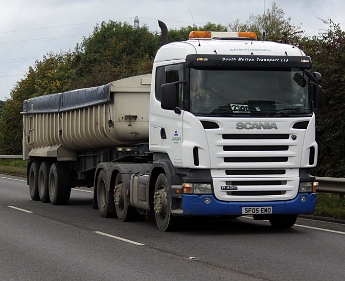 South Molton Transport on the A361 news from