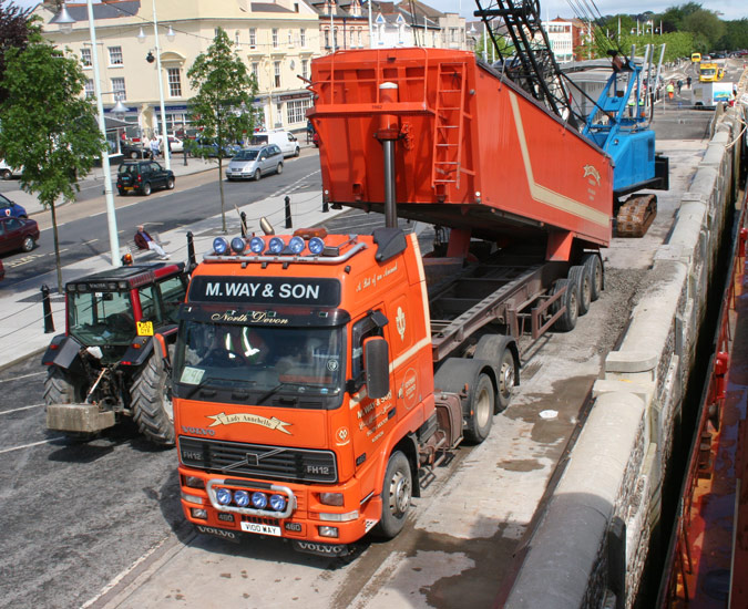 A working truck at Bideford quay news from