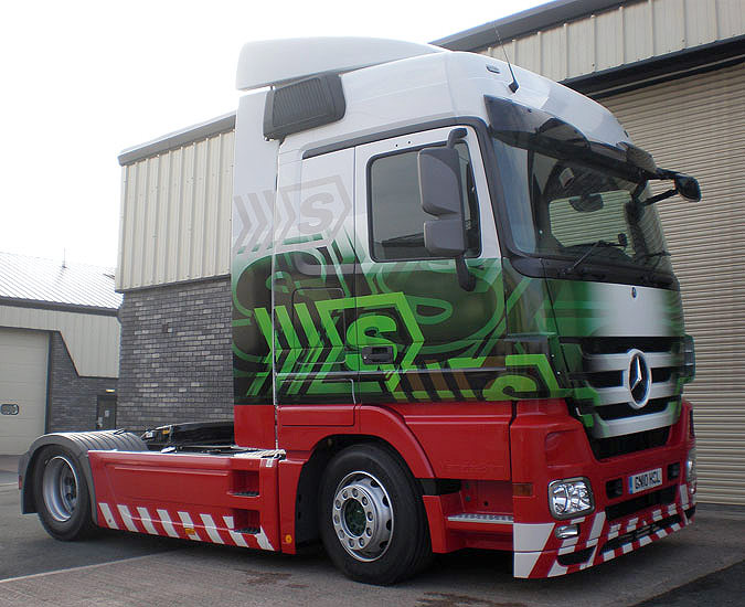 Eddie stobart new mercedes trucks