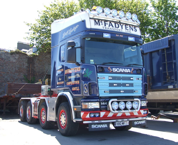 scania 8x4