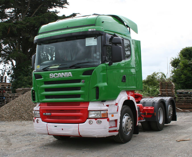New Scanias for Evans Transport - news from Lorryspotting.com