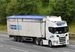 Pictured on 22/07/2024 on the M6, Newton. - Copyright Ads B.