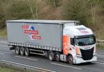 Pictured on 24/02/2026 on the M6 near Newton. - Copyright Andy White.