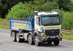 Pictured on 27/06/2025 on the M4 Jct 34 near Llanharry. - Copyright Andy White.