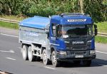 Pictured on 02/07/2025 on the M56 Jct 14 near Helsby. - Copyright Andy White.