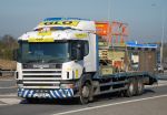 Pictured on 09/04/2008 on the M20, Boxley, in the previous operator's livery. - Copyright Ben Godding.
