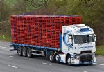 Pictured on 02/04/2021 on the M11, Great Hallingbury. - Copyright Ads B.