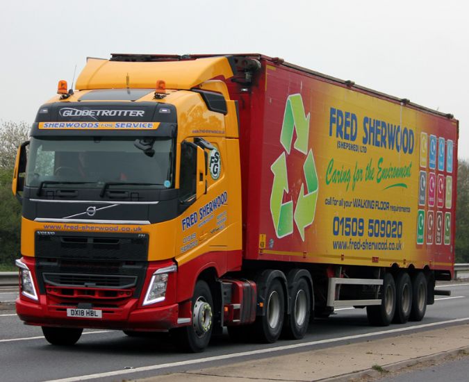 Fred Sherwood Transport Volvo news from